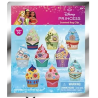 Blind Bag Porte-Clé Mousse 3D Mystère Princesses Cupcake - Disney