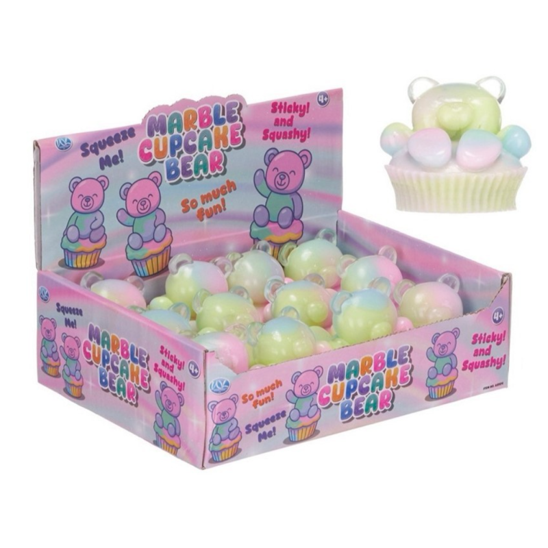 Squishy Ours Marbré Anti-stress