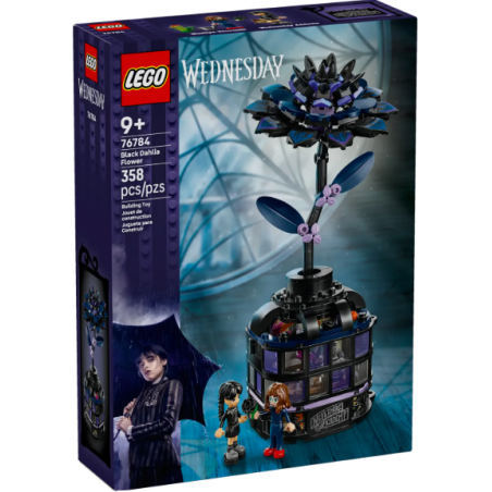 LEGO Le Dahlia Noir N°76784 Mercredi Adams Netflix