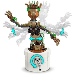 LEGO La danse de Bébé Groot N°76297 Marvel