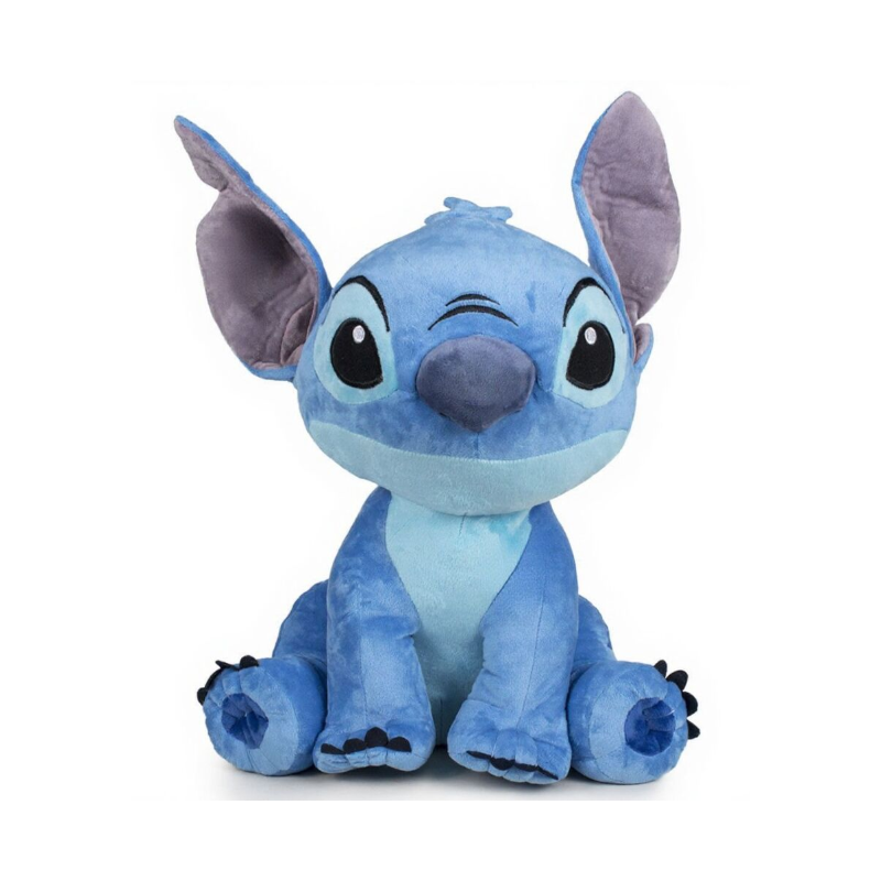 Peluche sonore douce Stitch - 60 cm