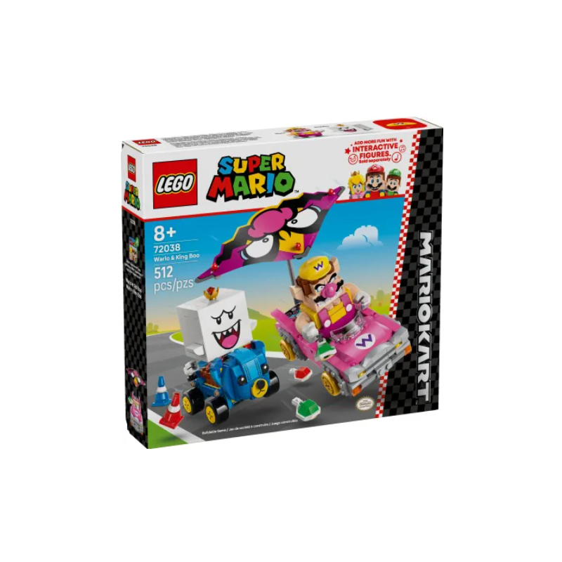 LEGO - SUPER MARIO - WARIO ET ROI BOO N°72038