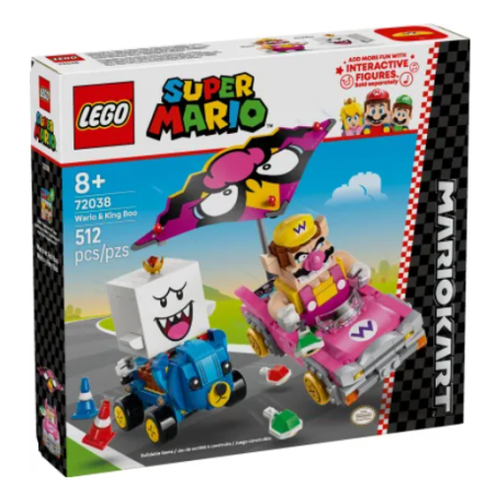 LEGO - SUPER MARIO - WARIO ET ROI BOO N°72038