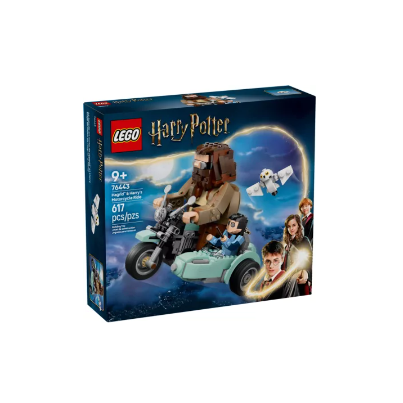 LEGO HARRY POTTER - LA BALADE EN MOTO DE HAGRID™ ET HARRY N°76443