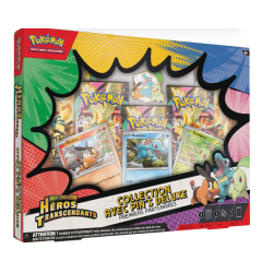 Blin Bag Cartes à collectionner Pokémon Q126 Deluxe Pin’s Box 5 boosters