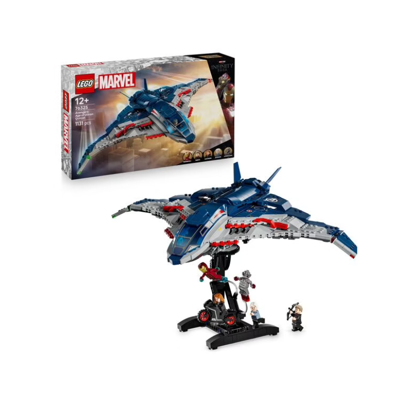 LEGO- Marvel Avengers - Le Quinjet d’Avengers : L'Ère d'Ultron N°76325