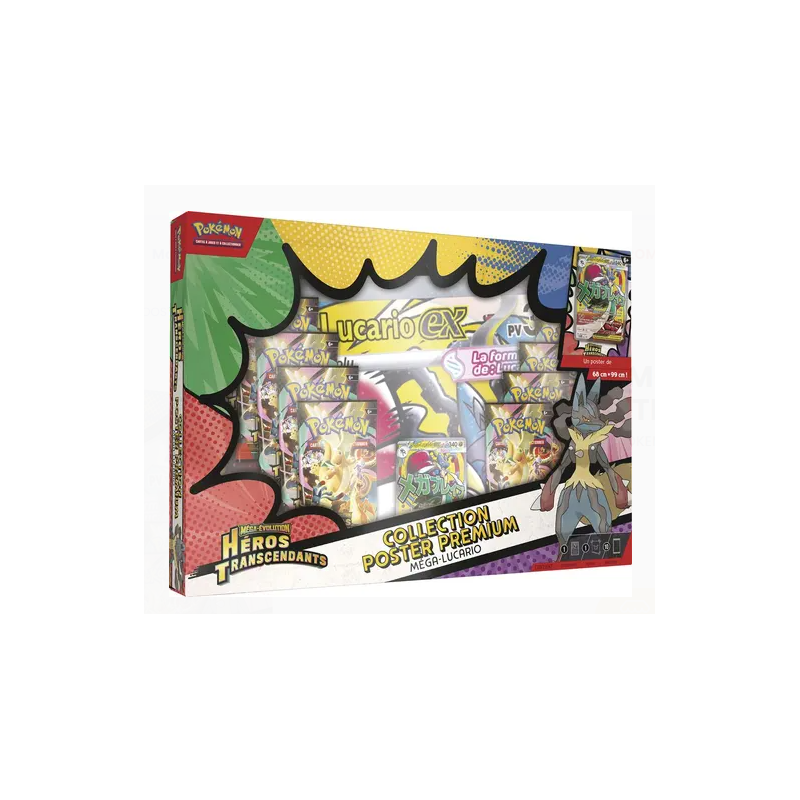 Blind Bag Coffret Poster Prenium 10 Boosters et un Poster - Pokemon