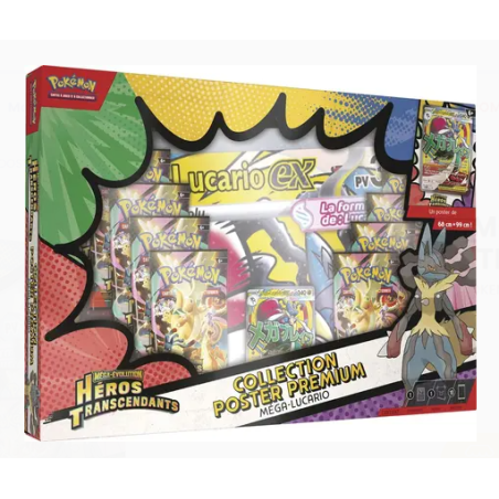 Blind Bag Coffret Poster Prenium 10 Boosters et un Poster - Pokemon