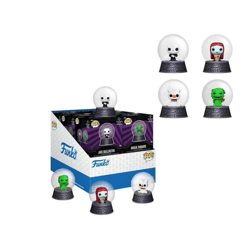 Blind Box Figurine Funko Pop Mini Boule De Neige - L'etrange Noel De Mr Jack - Disney