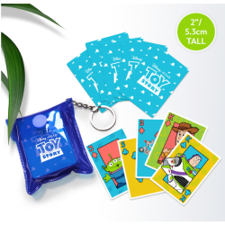 Porte-Clés Toy Story Mini Jeu de Carte Logo - Disney/Pixar