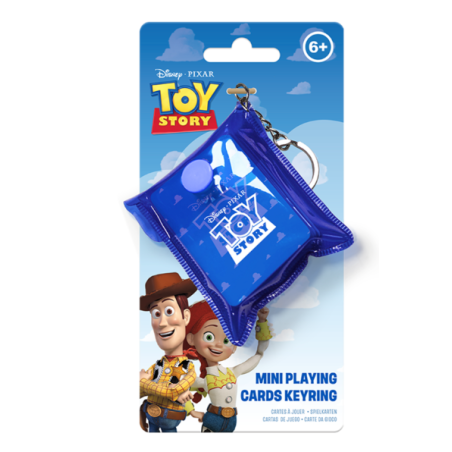 Porte-Clés Toy Story Mini Jeu de Carte Logo - Disney/Pixar