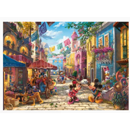 Disney Puzzle Mickey et Minnie au Mexique de 6000 pièces