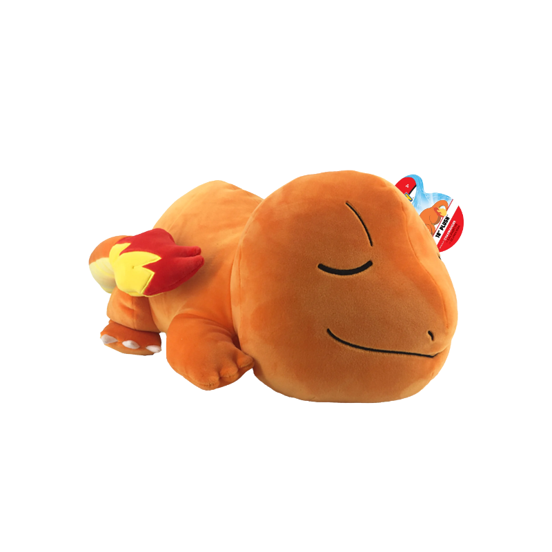 Peluche Salamèche dormant - Pokémon