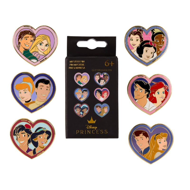 BLIND BOX PIN'S LOUNGEFLY PRINCESSES DISNEY