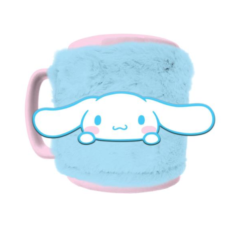 MUG FUZZY CINNAMOROLL HELLO KITTY