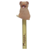 Blind Box Crayon Mopps Pug avec Embout Figurine