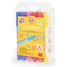 SET DE 12 CRAYONS DE CIRE TORSADABLES TEDDY FRIENDS LEGAMI