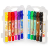 SET DE 12 CRAYONS DE CIRE TORSADABLES TEDDY FRIENDS LEGAMI