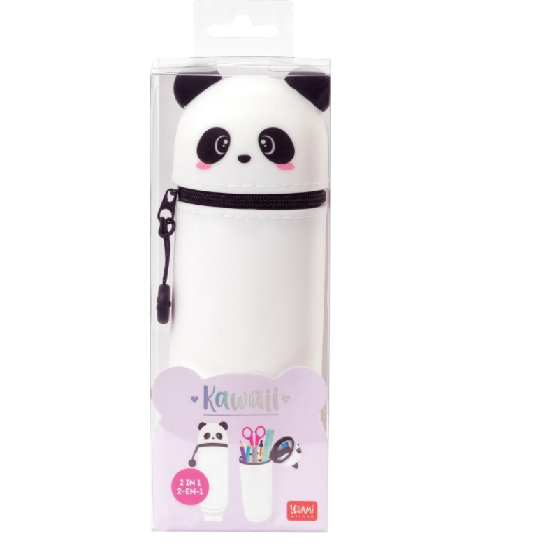 Trousse 2 en 1 en Silicone Panda LEGAMI