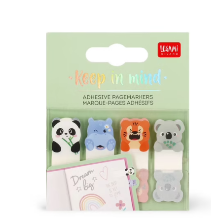 Marque-Pages Adhésifs ANIMALSLEGAMI