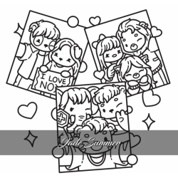 Coloriage Cozy Colo Cosy KPOP Jade Summer