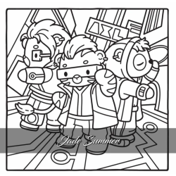Coloriage Cozy Colo Cosy KPOP Jade Summer