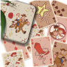 Jeu de cartes dans une boite en métal - Toy story - Disney/Pixar