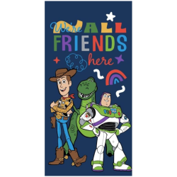 Serviette De Plage - Woody, Rex Et Buzz L'éclair - Toy Story
