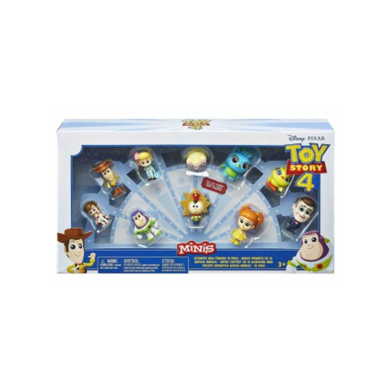 Coffret 10 Mini Figurines - Disney Pixar Toy Story 4