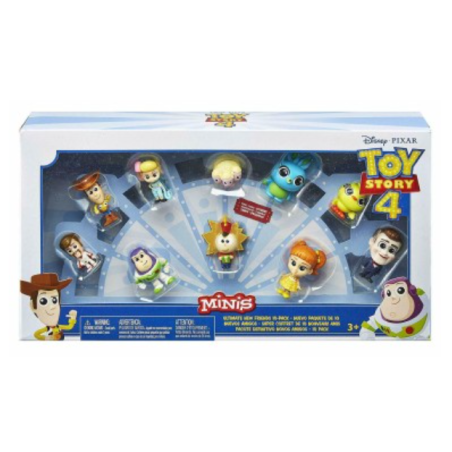 Coffret 10 Mini Figurines - Disney Pixar Toy Story 4