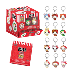 Blind bag porte-clé Hello Kitty animaux