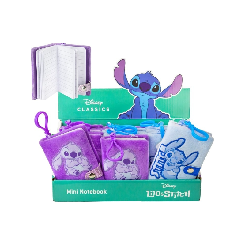 BLIND BOX - Carnet en peluche mini Lilo & Stitch 2