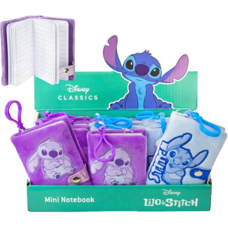 BLIND BOX - Carnet en peluche mini Lilo & Stitch 2
