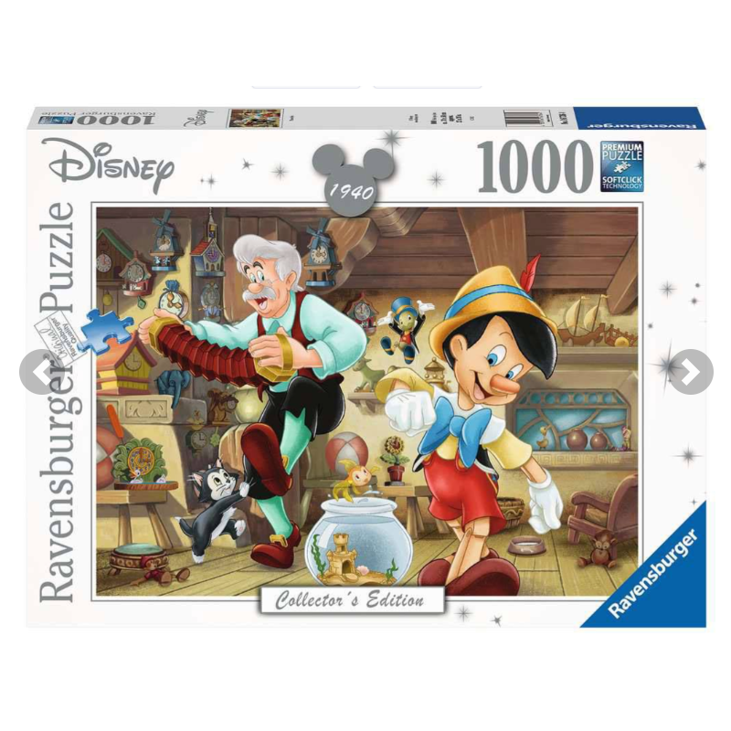 Puzzle de Pinocchio - Collector's edition 1000 pièces - Disney