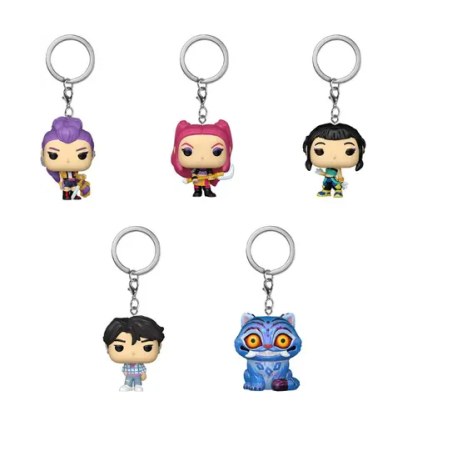 BLIND BOX POCKET POP  porte clés 3D KPop Demon Hunters