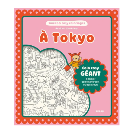 Coloriage Colo cosy Géant A TOKYO