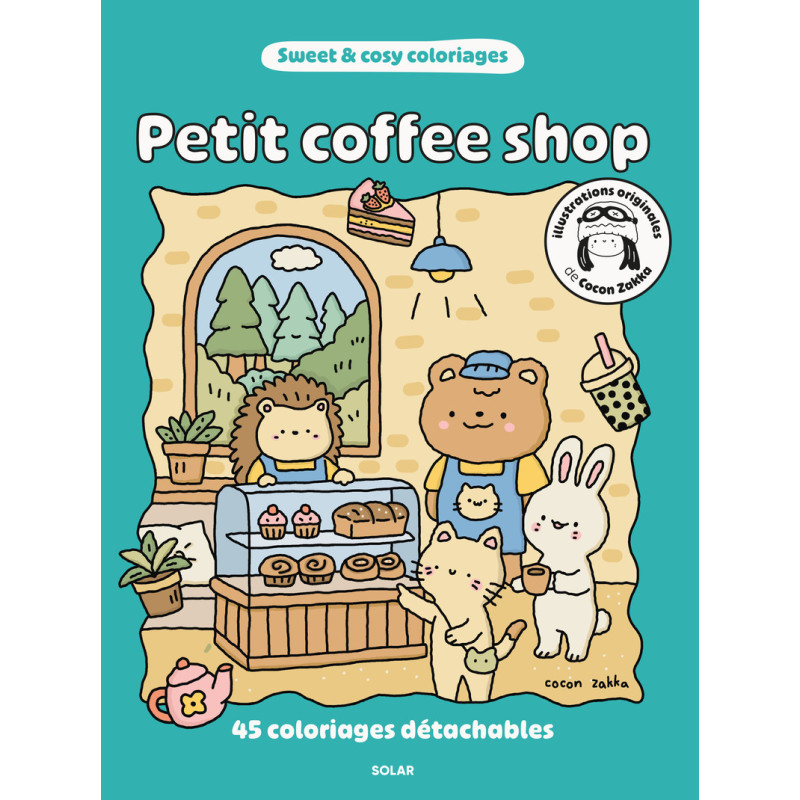 Coloriage Cosy Colo Petit Coffee shop