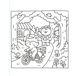 Coloriage Cosy Colo Petit Coffee shop