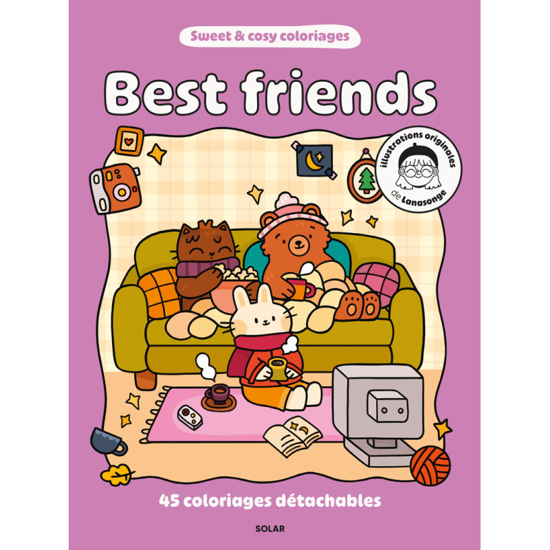 Coloriage Cosy Colo Best Friends