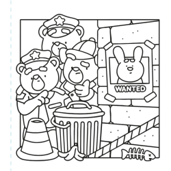 Coloriage Cosy Colo Cute Crimes
