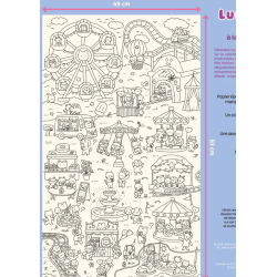 Coloriage Colo Cosy Géant Lunapark