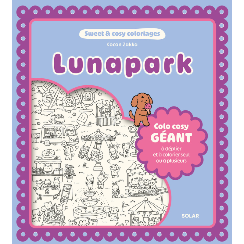 Coloriage Colo Cosy Géant Lunapark