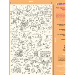 Coloriage Colo Cosy Géant Summer Time