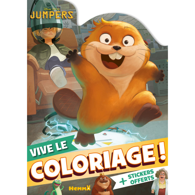 Coloriage Jumpers Disney + stickers
