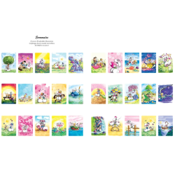 Coloriage Le joli monde de Diddl 30 planches à peindre à l'aquarelle ou à colorier