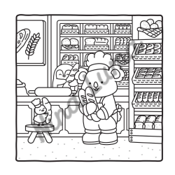 Coloriage Cosy Colo Snuggly Friends
