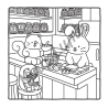Coloriage Cosy Colo Snuggly Friends