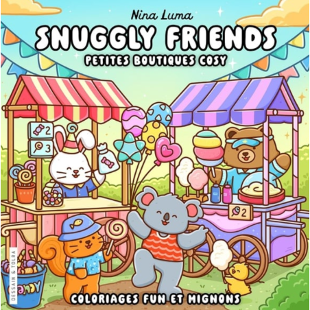 Coloriage Cosy Colo Snuggly Friends