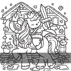 Coloriage Cosy Colo Royaume Cosy Jade Summer