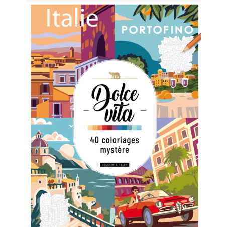 Dolce vita 40 coloriages mystère